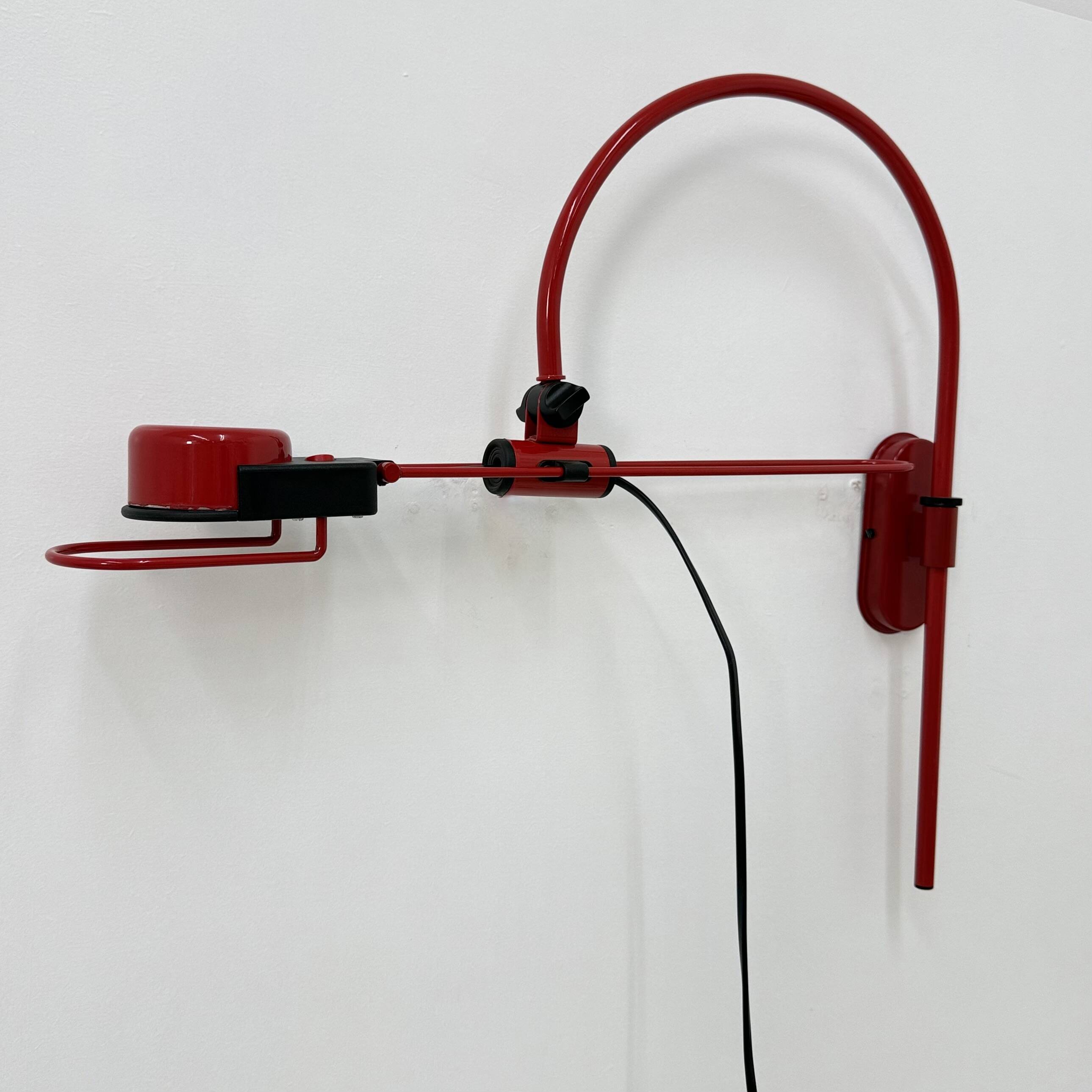 Italian adjustable wall Lamp by Vico Magistretti, 1980s
