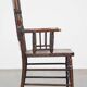 Antique English spindle chair