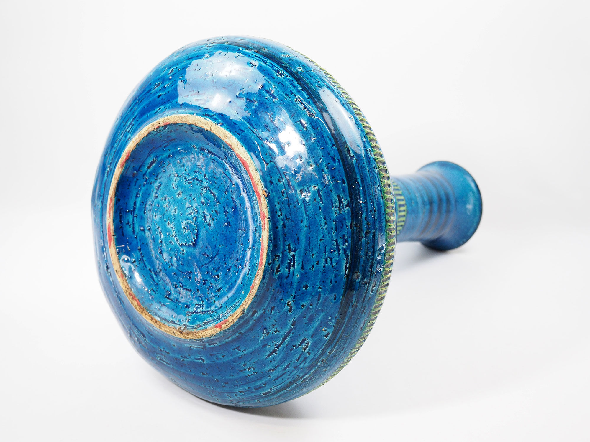 Aldo Londi for Bitossi Rimini blue Vase-Circa 1960