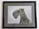 Old photograph, dog portrait signed by Henry Dimont (Dim), 32 x 25 cm