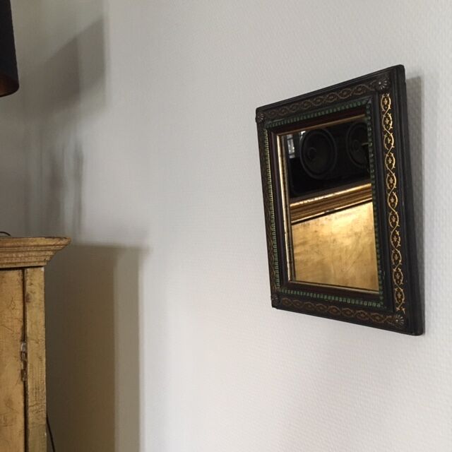 Mirror ancient Napoleon III style 22x27cm