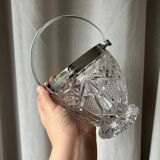 Crystal ice bucket or ice cube tray