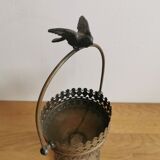 Silver metal pot cover