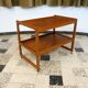 Modernist design bar or serving trolley in teak, Denmark1960s