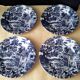 4 flat plates Lunéville Model "English Style"