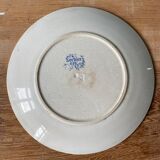Assiette plate Boch Frères Keramis modèle Sorbier