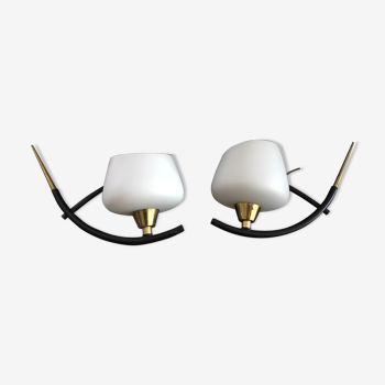 Pair of Lunel wall light