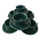 Service de 6 tasses et soucoupes années 50