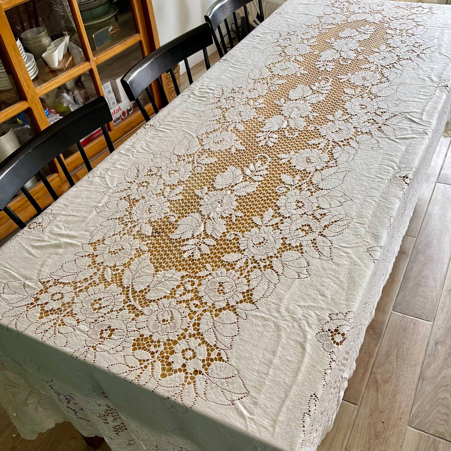 Nappe en dentelle XXL