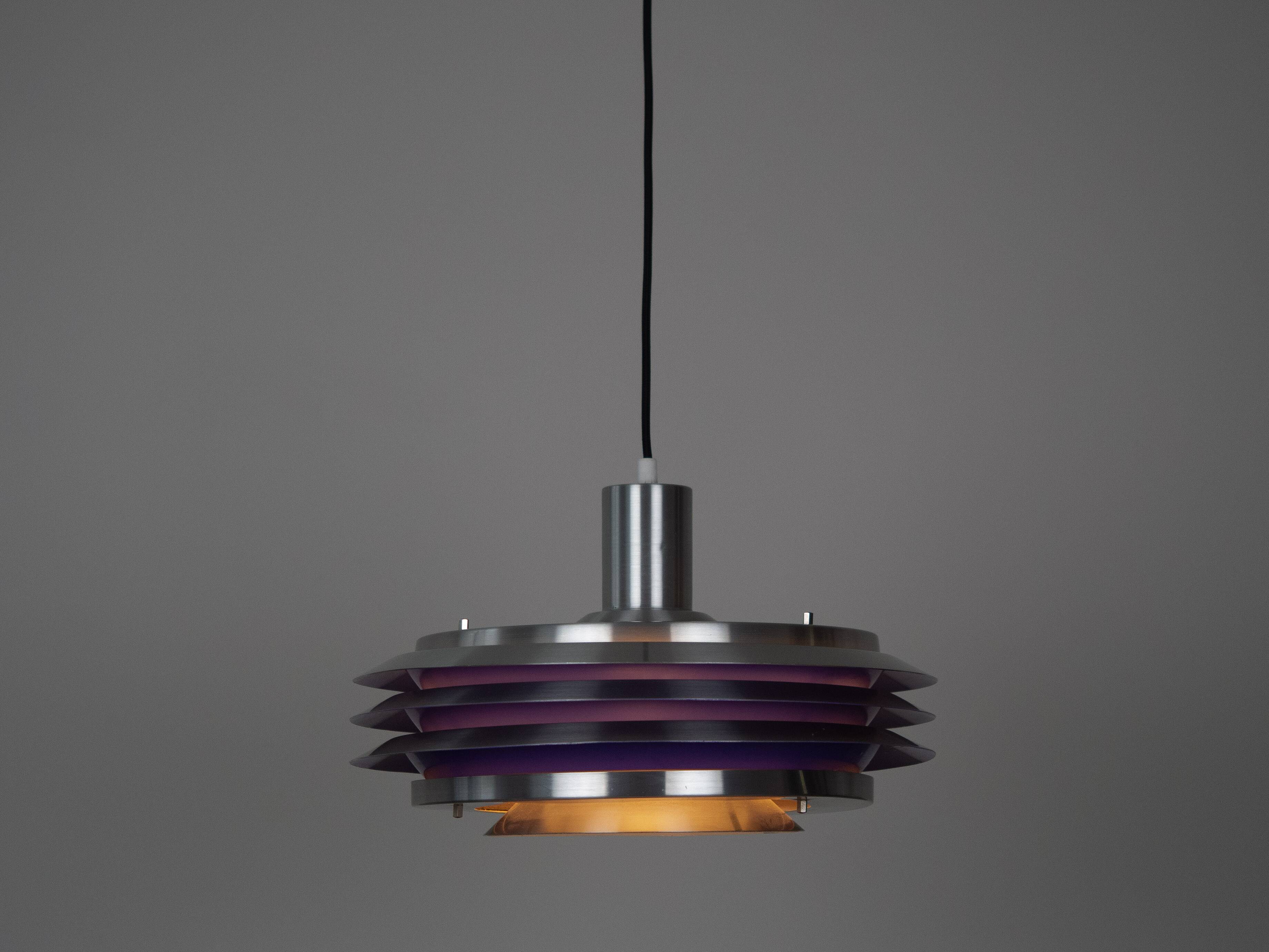 Swedish vintage pendant lamp by Carl Thore, Sweden, 1960s