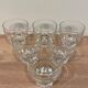 6 vintage glasses