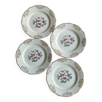 4 K&G Lunéville dessert plates