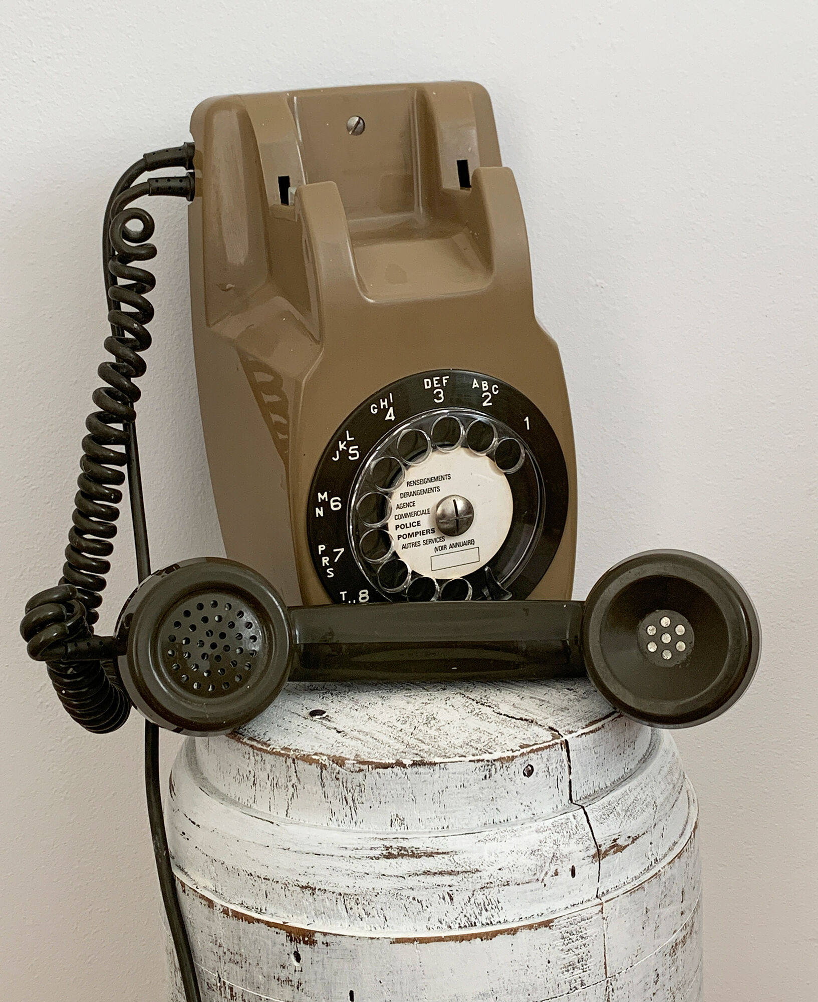 Old dial phone