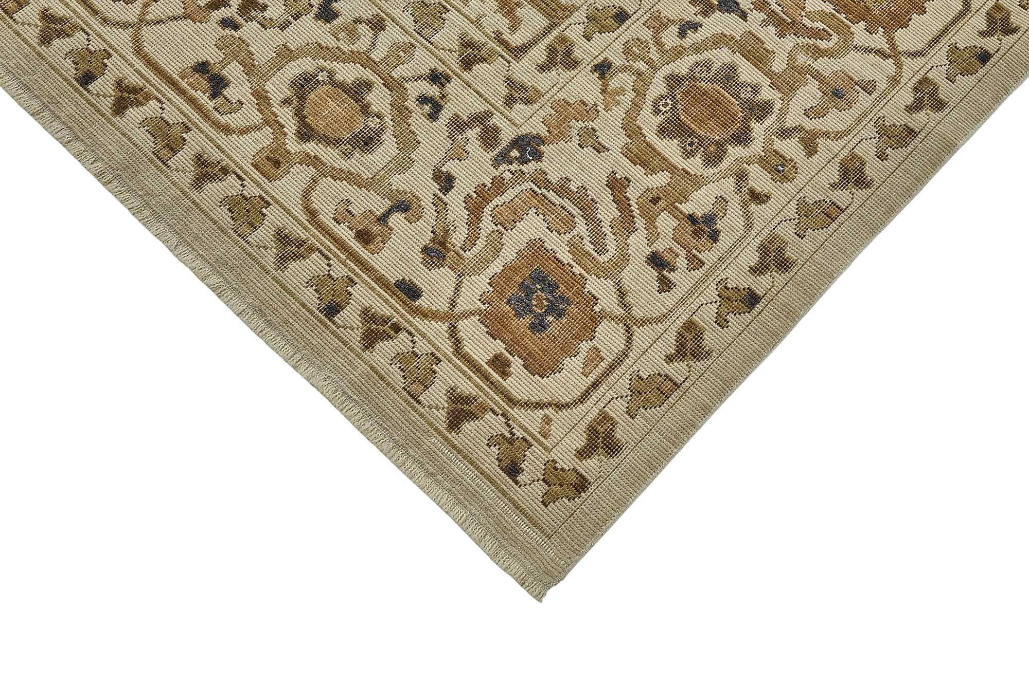 Turkish Handcrafted Loom Oushak Rug 201 cm x 298 cm