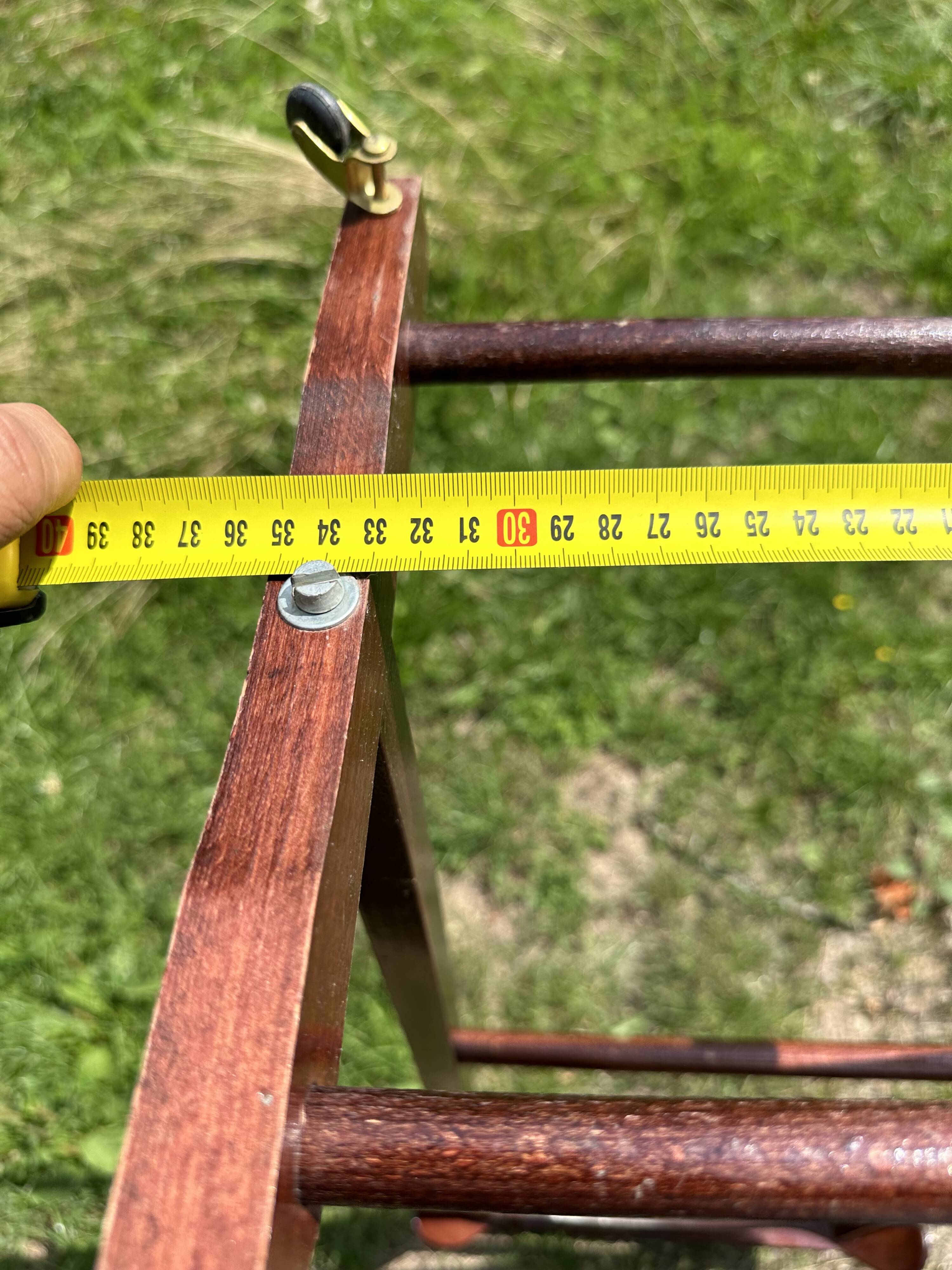 Night valet Fratelli REGUITTI mahogany