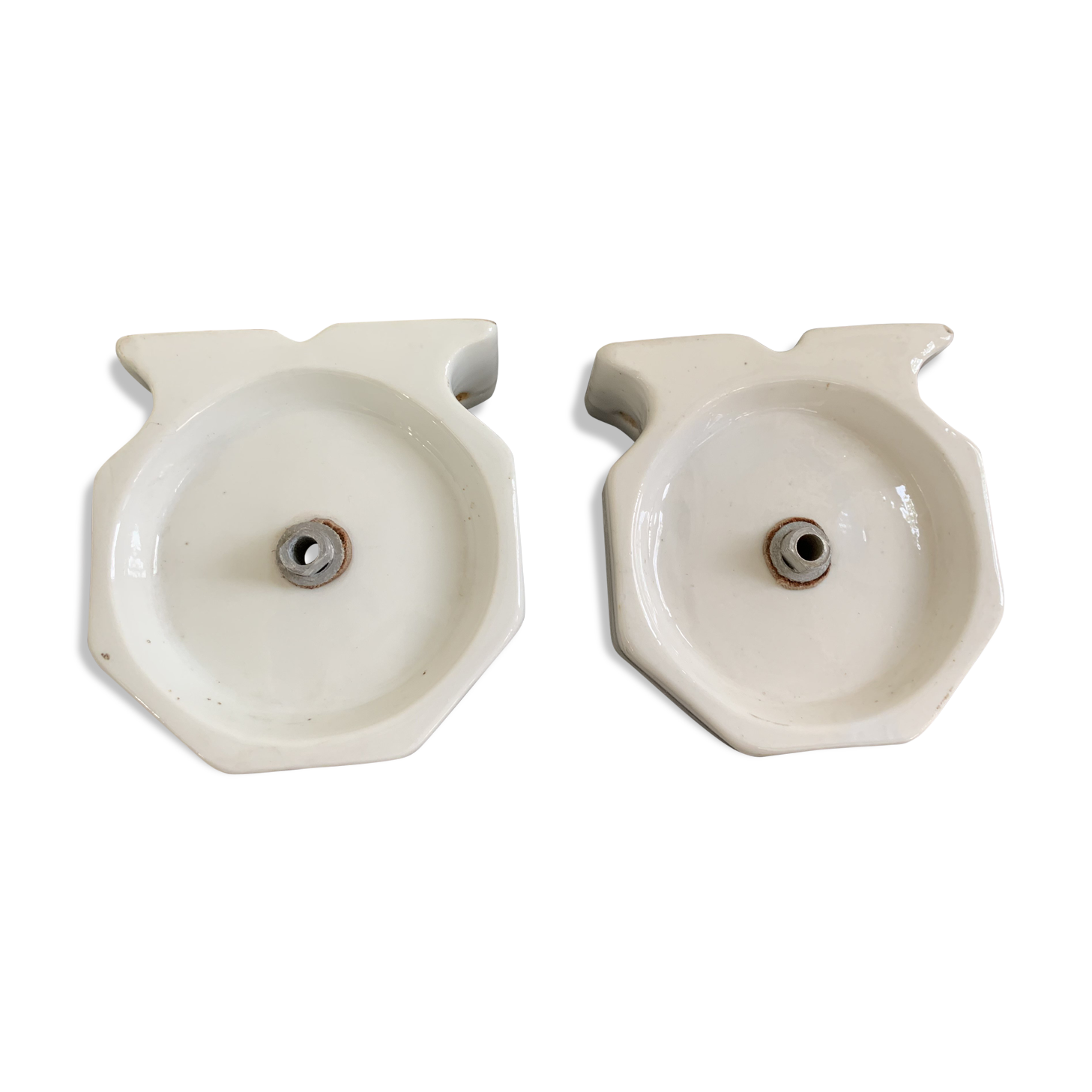 Porcelain wall lamps years 40
