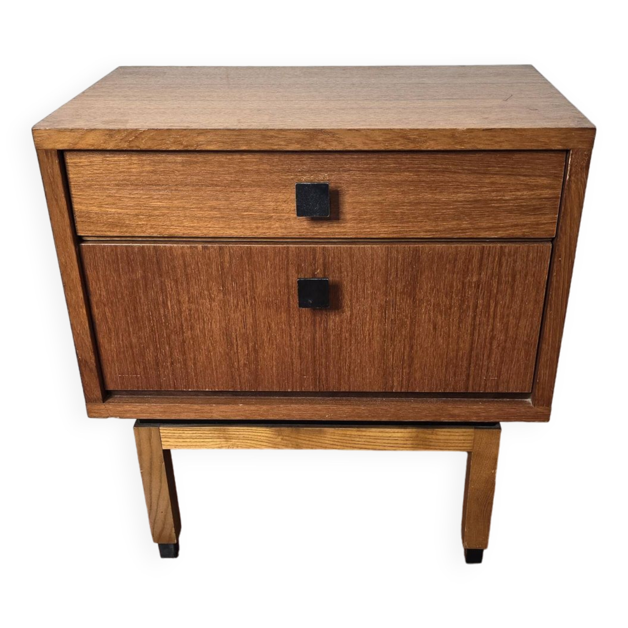 Scandinavian teak bedside table from the 60s