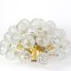 Spectacular Sputnik snowball glass ceiling lights by Doria, Germany, 1970s
