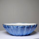 Large shell-shaped ceramic trinket dish, vintage 80s Christian Dior.