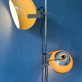 Mid-century space age mushroom floor lamp by Hala