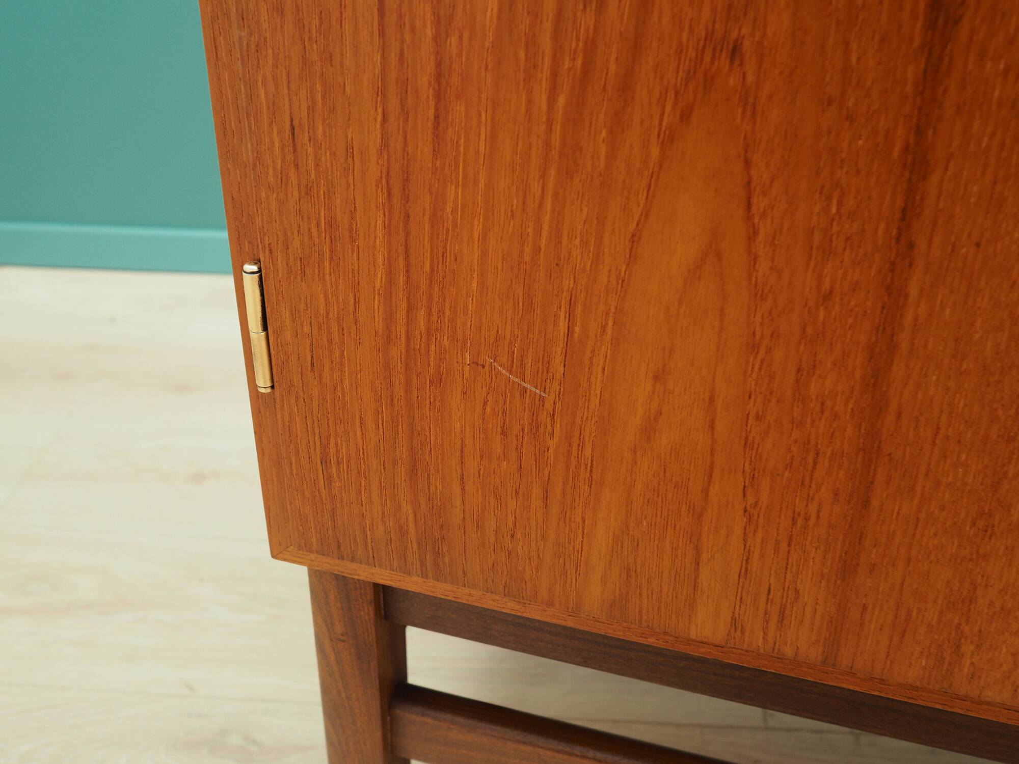 Teak highboard, Danish design, 1970s, production: Denmark