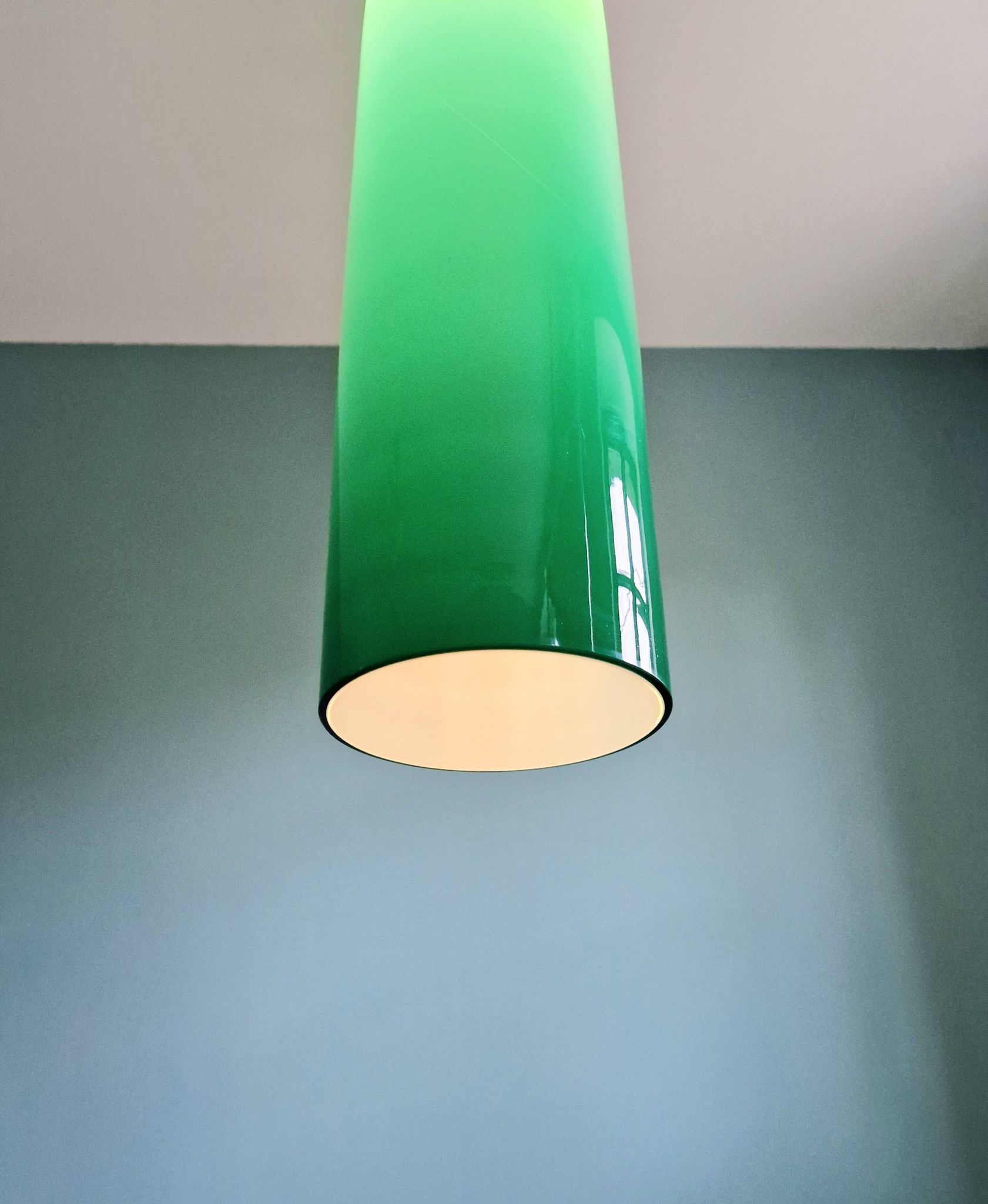XXL Murano glass suspension trio, Alessandro Pianon, Vistosi, 1960