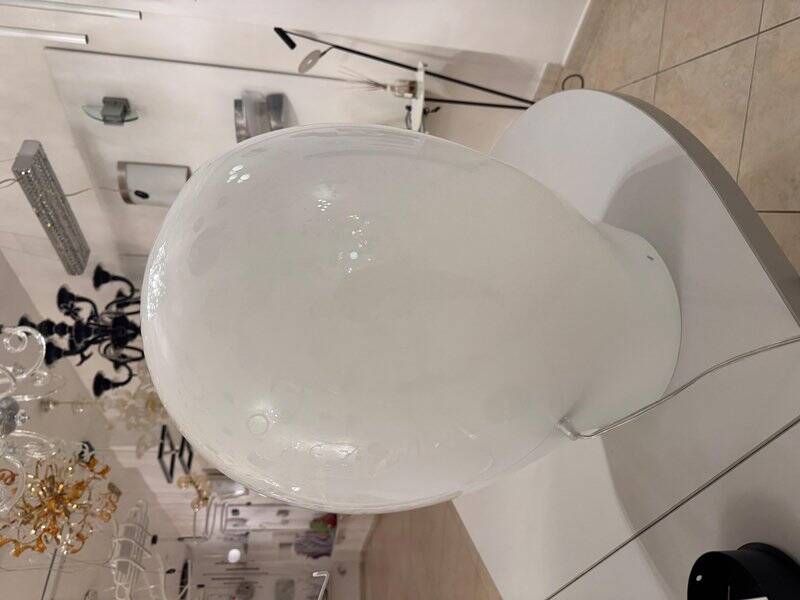 Large Munega Table Lamp in Murano Glass by Luciano Vistosi, 1980s