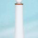 Vintage Holmegaard glass Nordic table lamp