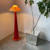 80s pop red floor lamp