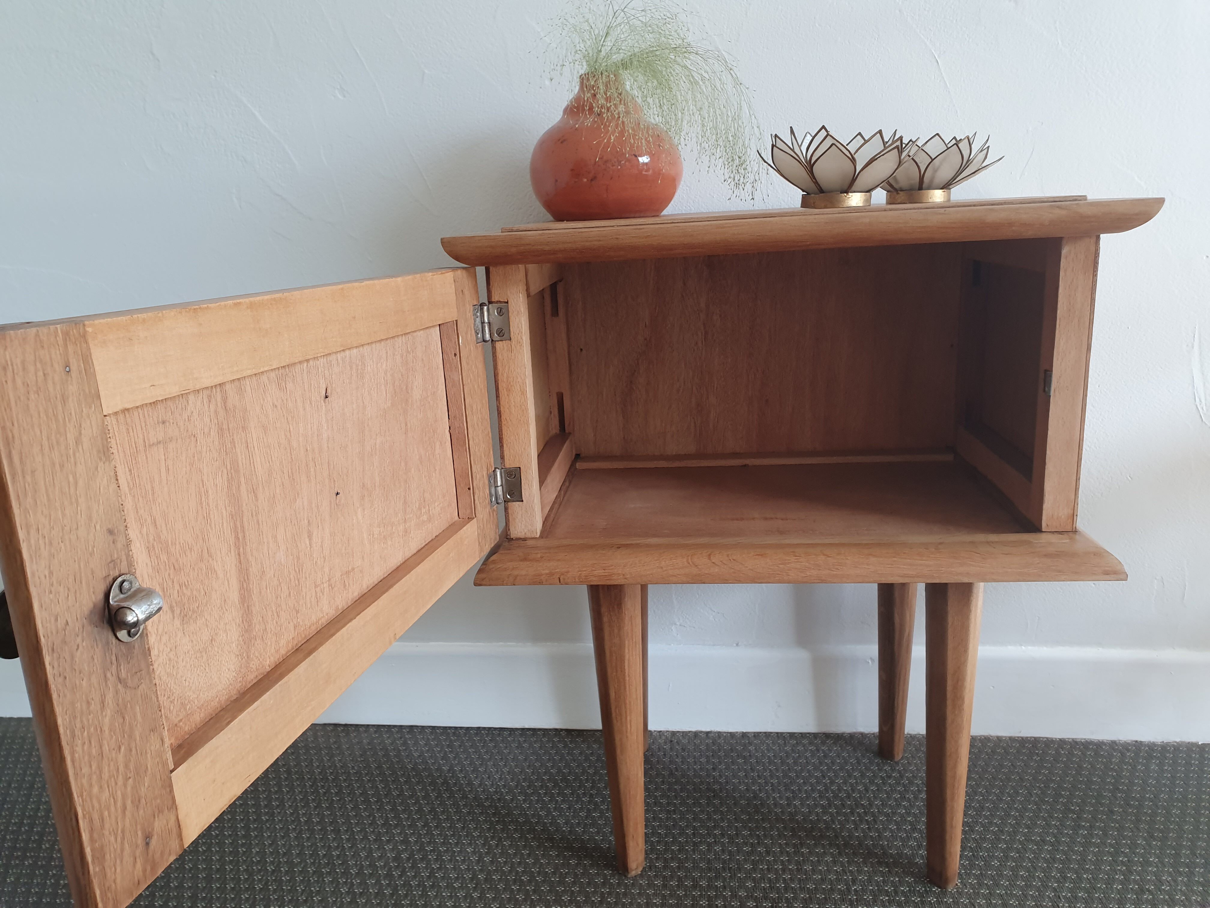 60s bedside table