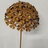 Wrought iron flower hydrangea , garden decoration