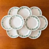 10 flat plates Caves St Morand