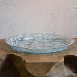 Blue glass top
