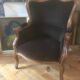 Louis XV style armchair with earpieces
