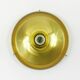 Mid century glass flush mount / ceiling light by limburg, germany, 1960s