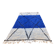 Cobalt and ecru Beni Ouarain rug in wool – 250 x 150 cm