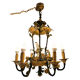 Lustre Naturaliste Aux Oiseaux, Fleurs Et Feuillages