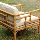 Bamboo armchair