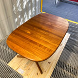 Dyrlund editor, scandinavian table in solid teak