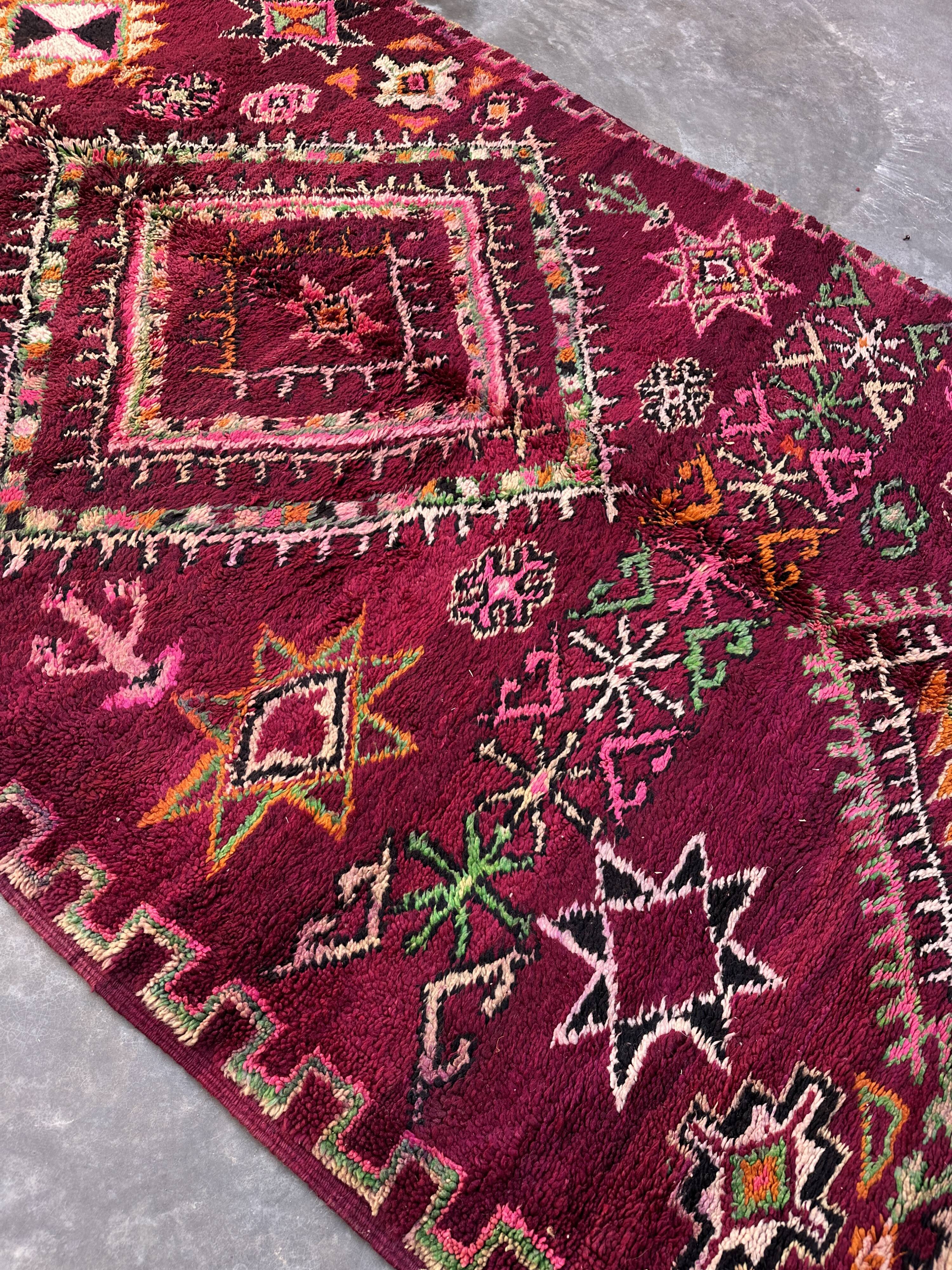 Moroccan carpet - 217 x 391 cm
