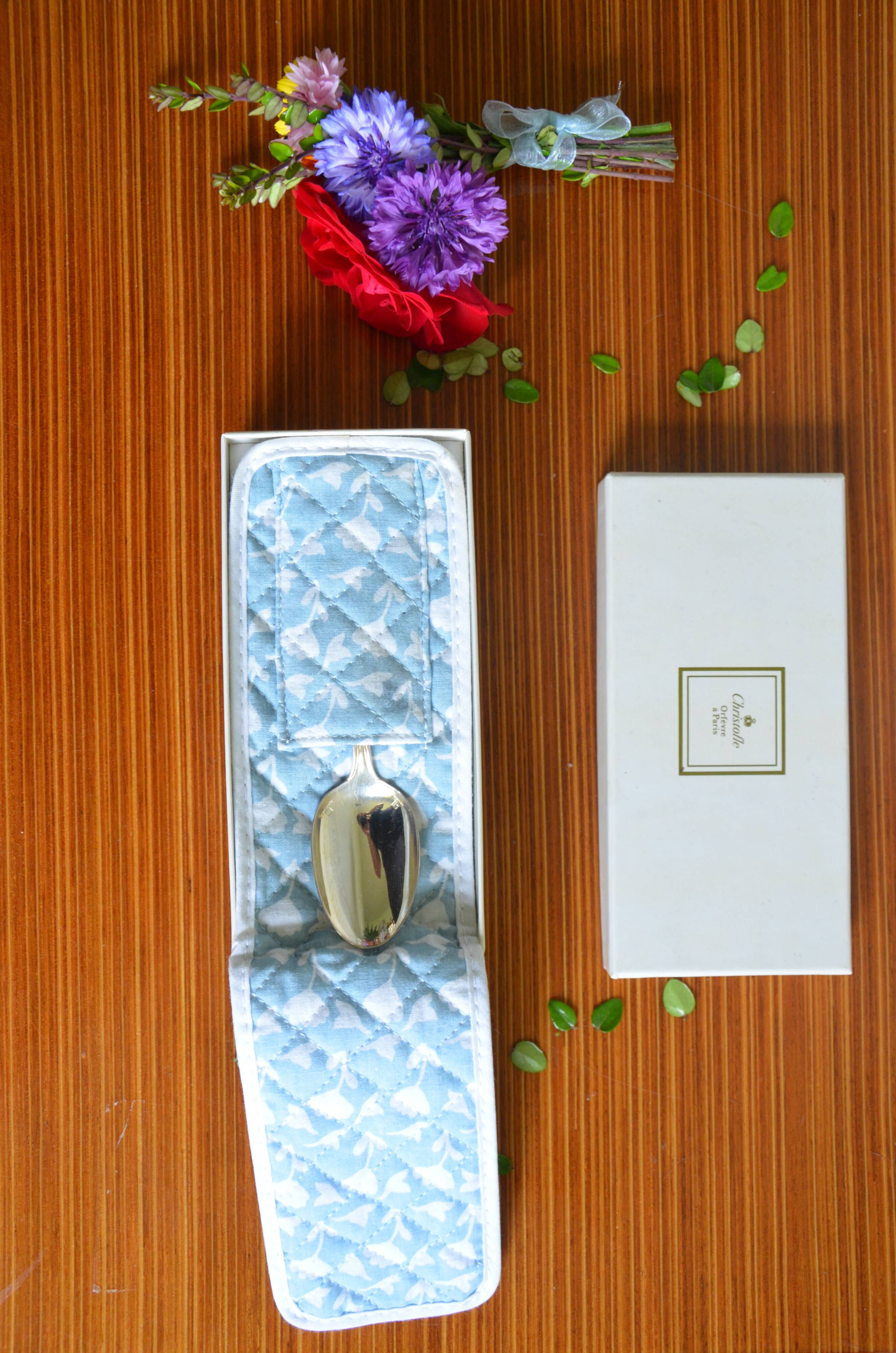 Christofle birth spoon