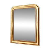 Miroir Louis-Philippe ancien doré XIXème