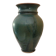 Vintage vase in glazed ceramic, hand-thrown, signature to identify