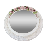 Mirror with a flower crown