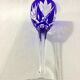 Set of 5 Rhine Roemer wine glasses in Saint-Louis crystal model Monaco