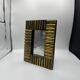 Art deco mirror in gilded wood