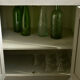 Vintage storage furniture on feet