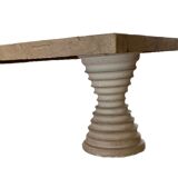 Table à manger pierre mosaïque architecte d’intérieur