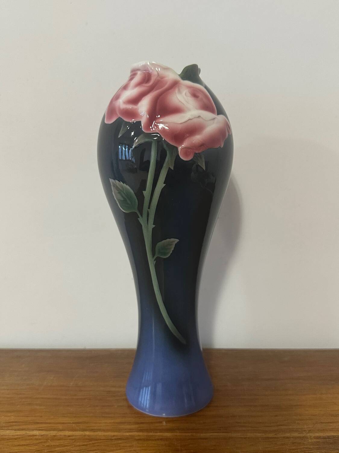 Art Nouveau porcelain vase signed Franz