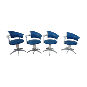 Set de 4 fauteuils de